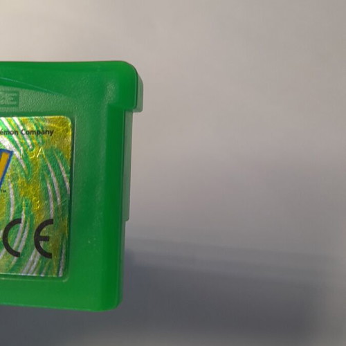 Pokemon Leaf Green GBA game, Nintendo