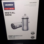 Dual USB Quick Car Charger Jellico καινούργιο με 3,1Α max output