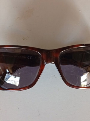 Sunglasses Gian Marco Venturi used, brown frame, blue lenses