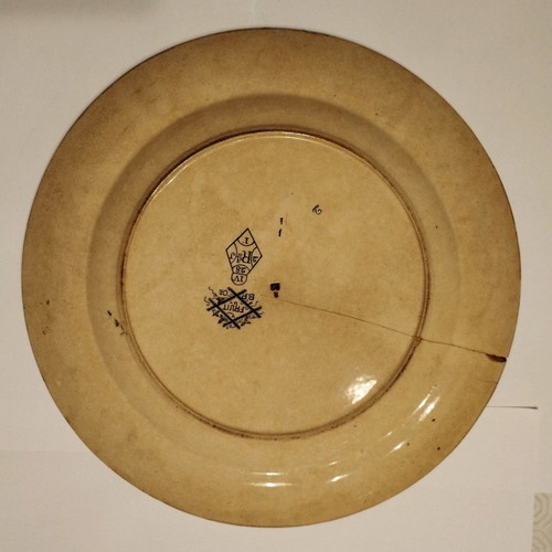 Antique plate used
