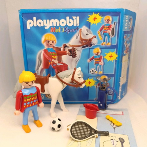 Playmobil 4949 Multisport-Girl used with missing parts