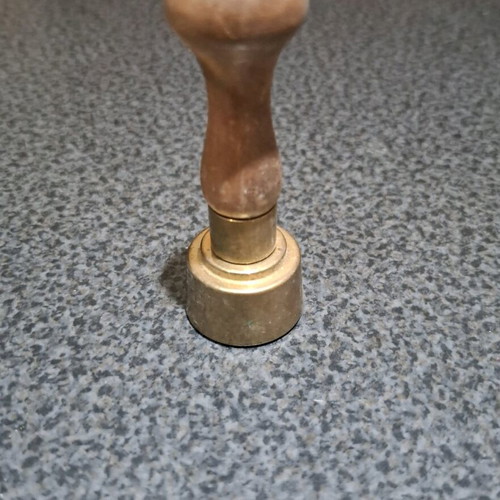 Scania 1891–1991 brass seal like new