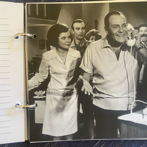 Phone Directory vintage with Greek cinema scenes