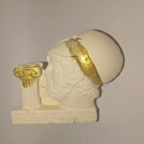 Ancient Greek magnets new, pack of 10, hand-painted plaster