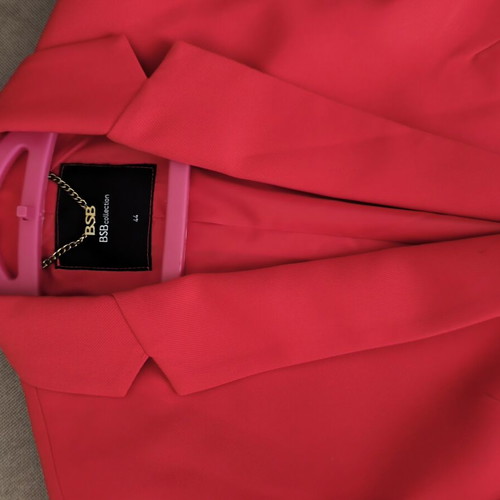 BSB Red Jacket Size 44 Like New With One Gold Button
