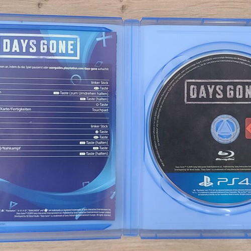 Days Gone PlayStation 4 game like new