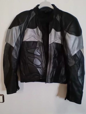 Orina Stinger women's leather motorcycle jacket size 50 like new
