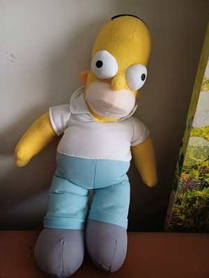 The Simpsons plush large size used