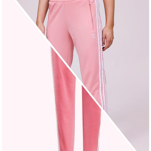 Adidas Originals sportswear like new, white and pink, size S
