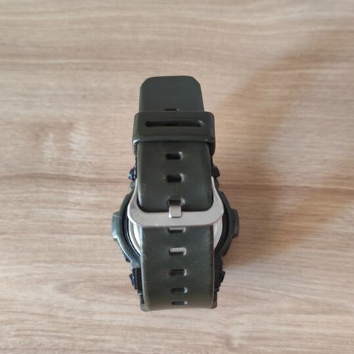 Casio G-Shock G-7900-3 digital watch used, green, shock resistant