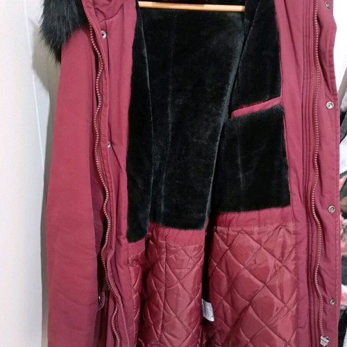 Men's parka jacket used, size XXL