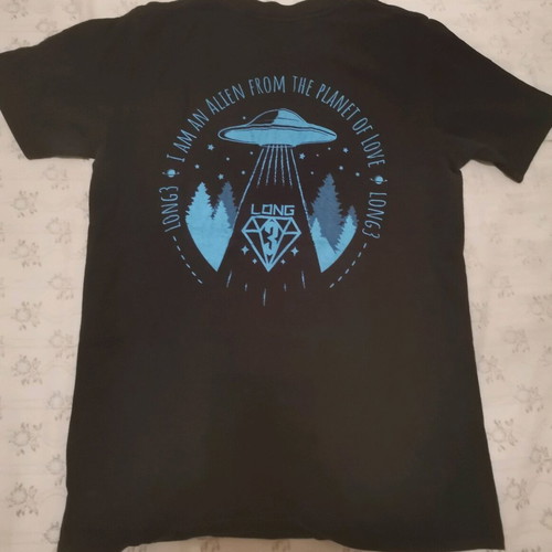 Long3 t-shirt like new, size S, black