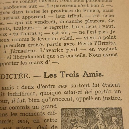 Grammaire French book used 1911