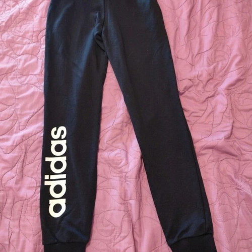 Adidas women's blue jogger pants new, size XS