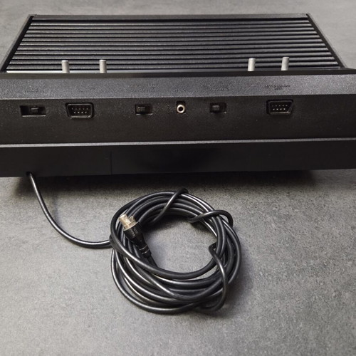 Atari 2600 VCS 'Vader' video game console used with two joysticks