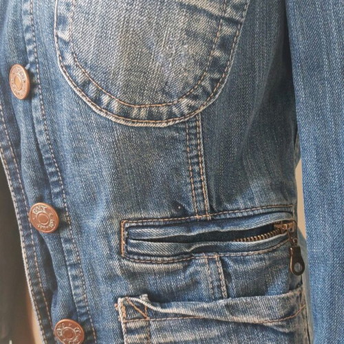 Edward Jeans jacket like new, blue, with pockets