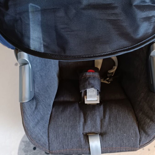 Inglesina Aptica baby car seat used, 0-13 kg, blue denim
