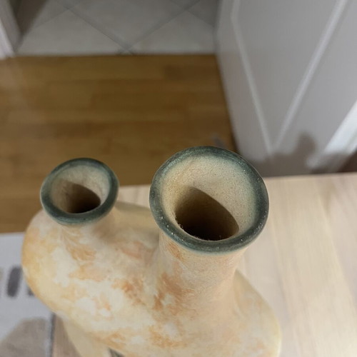 Vintage Ceramic Vase Nikos Dazelidis 1960s new condition
