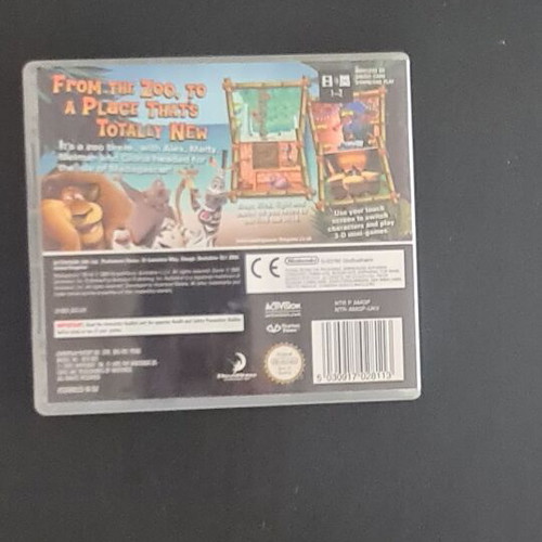 Madagascar Nintendo DS like new with box and papers