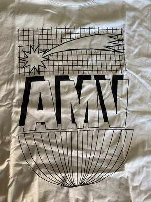 Λευκό oversized t-shirt American Vintage, μέγεθος XS/S, σε άριστη κατάσταση