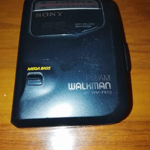 Sony Walkman WM-FX113 used, condition unknown