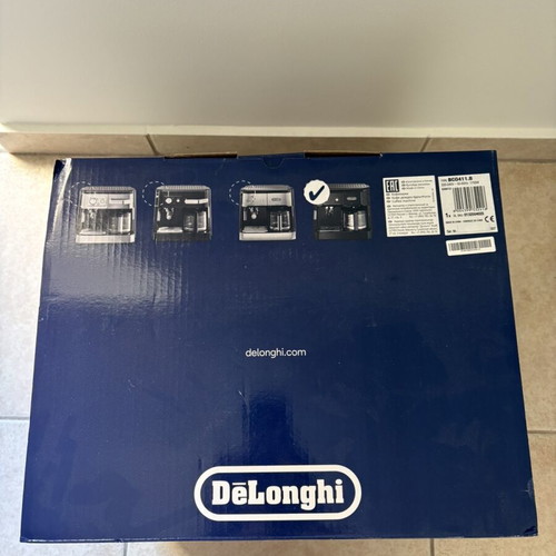 Πολυκαφετιέρα Delonghi BCO Series BCO411.B 1750W 15bar καινούργια, πολυλειτουργική