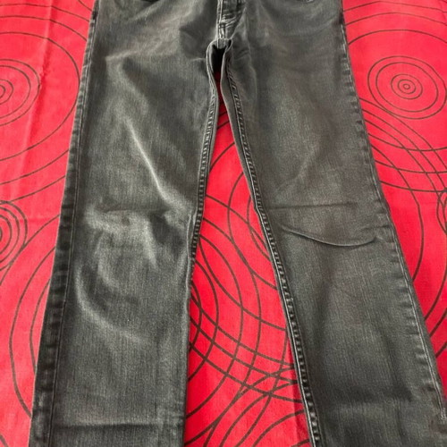 Zara 1975 Denim women's black straight jeans like new, size EUR 42