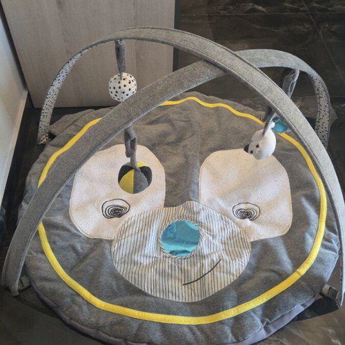Baby gym playmat, grey