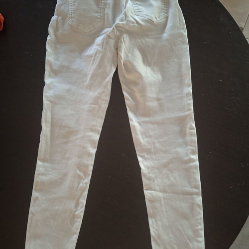 Toi&Moi white skinny jeans used, size XS