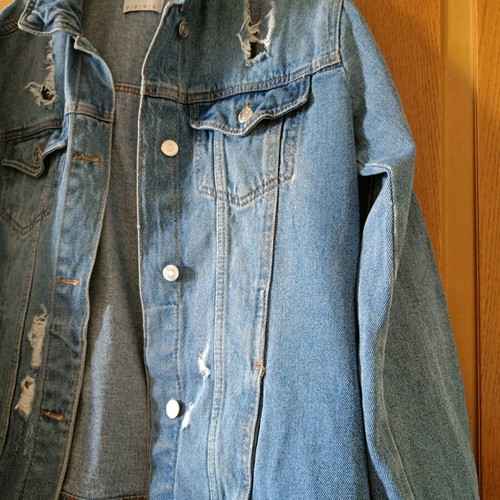 Stradivarius women's denim jacket like new, size M