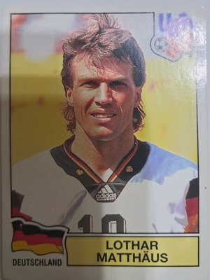 Panini sticker Lothar Matthaus USA 1994 like new