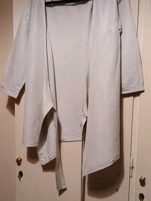 Premaman maternity and nursing blouse like new, linen and viscose