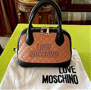 ΤΕΛΙΚΗ ΤΙΜΗ!!!Love Moschino αυθεντική τσάντα χειρός .