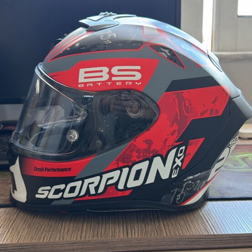 Scorpion EXO R1 Fabio Quartararo Replica Helmet used, size small