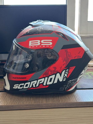 Scorpion EXO R1 Fabio Quartararo Replica Helmet used, size small