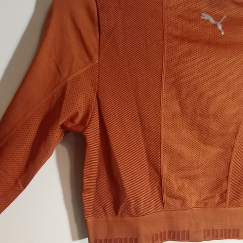 Puma sports shirt like new, orange, size M