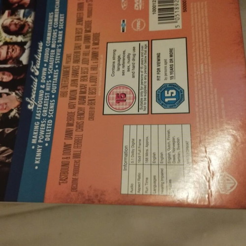 Eastbound & Down Season 1 DVD used with Greek subtitles