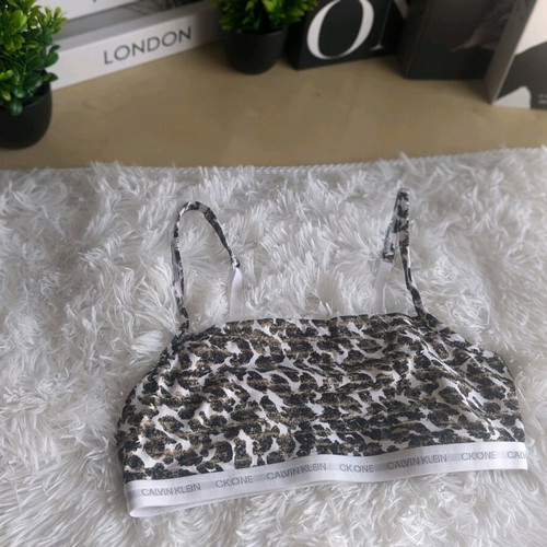Calvin Klein Set of 2 New Bustiers Size S Black and White