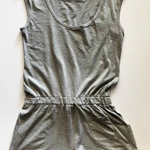 Disney Oysho grey romper with side pockets, cotton