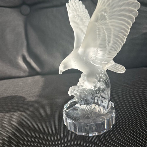 Goebel decorative eagle crystal sculpture like new