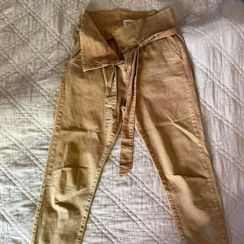 Trouser woman beige size L 40 12 like new