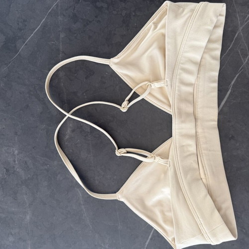 Alo Yoga Bra butter yellow like new, size M