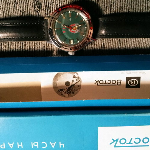 Vostok KGB Automatic Men's Watch New