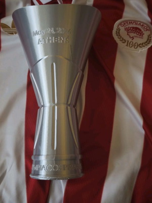 3D Printed EuroLeague Trophy 2026 Olympiacos New