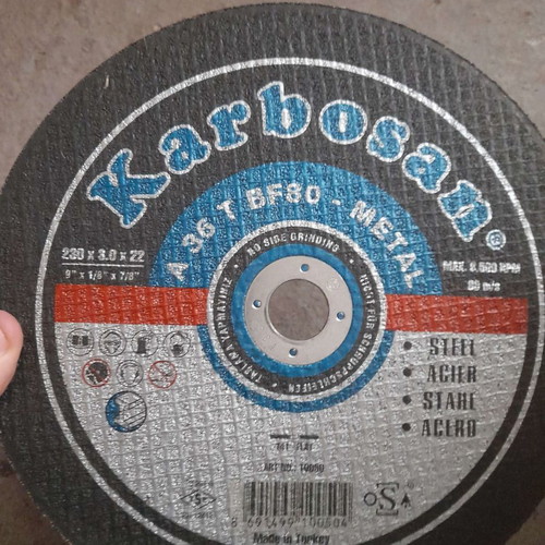 Karbosan cutting disc 230x3.0x22 new