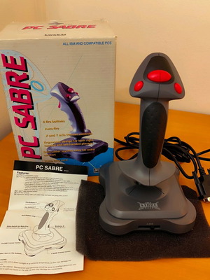 Retro Joystick InterAct PC Sabre SV-213 σαν καινούργιο με κουτί