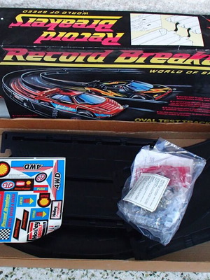 Vintage Record Breakers World Of Speed toy set Hasbro 1989 new