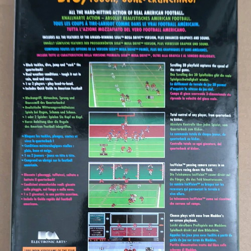 John Madden American Football Amiga like new