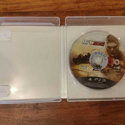 UFC Undisputed 2010 PS3 game, good condition