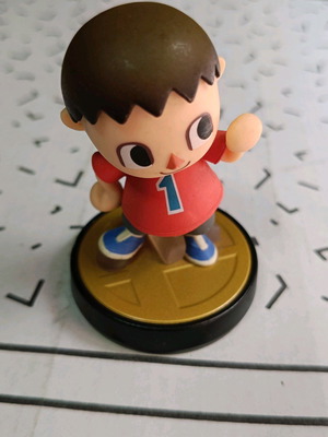 Nintendo Amiibo Super Smash Bros Villager No.9 μεταχειρισμένο χωρίς κουτί